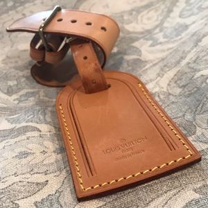 Vintage Louis Vuitton Luggage Tag